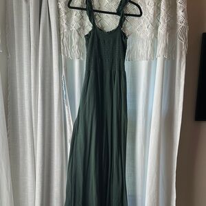 Aerie Dark Green Jumpsuit